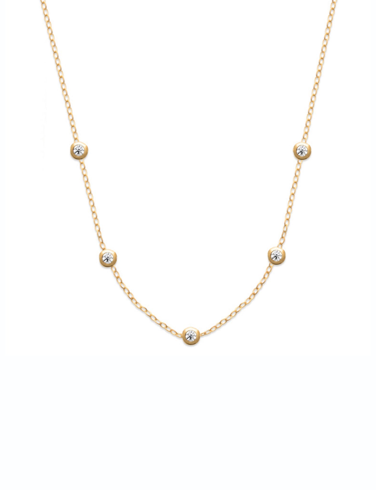 Elegant Station Necklace