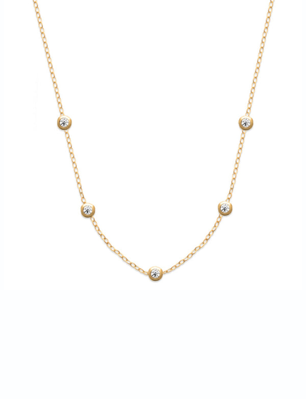 Elegant Station Necklace