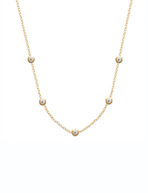 Elegant Station Necklace